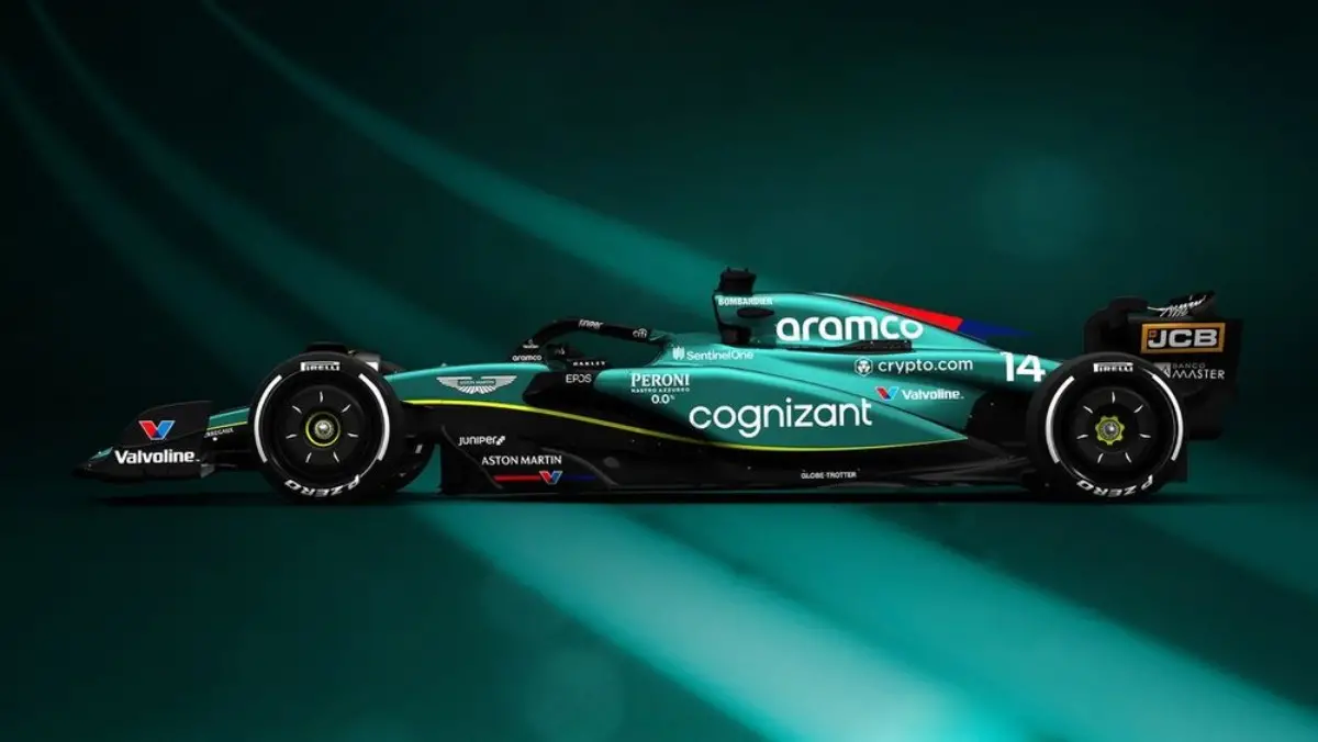 Aston Martin present new livery for 2026 F1 season – a bold step into the future of racing