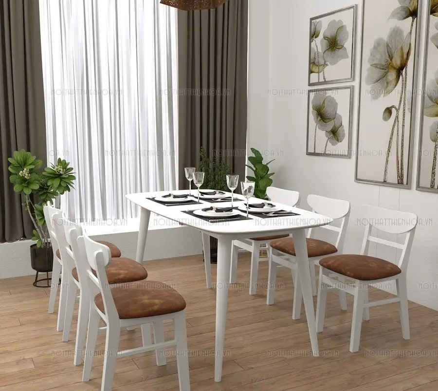 Bàn ăn hiện đại – Sự lựa chọn tinh tế cho không gian ấm cúng và đẳng cấp