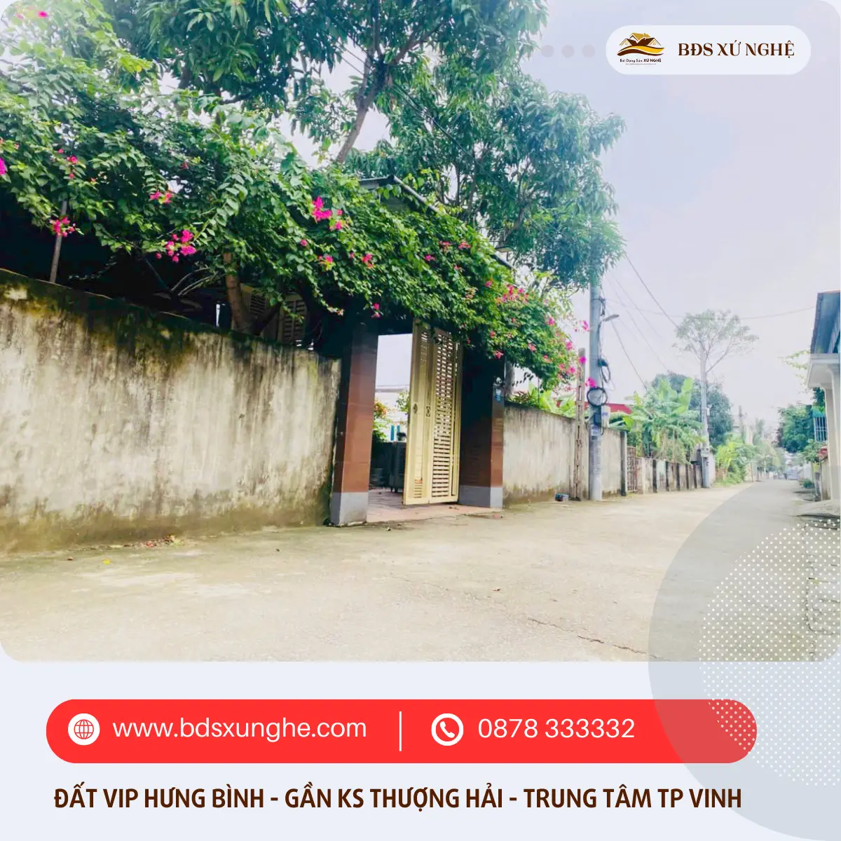 Bán Đất VIP Hưng Bình - Vị trí đắc địa tại TP Vinh