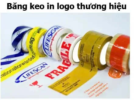 Băng dính in logo - Chiến lược marketing sáng tạo nâng tầm thương hiệu bằng hình ảnh sắc nét
