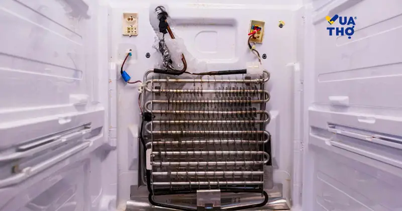 nguyên nhân tủ lạnh bị xì ga