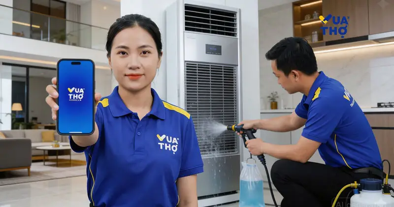 bảng gi&aacute; vệ sinh m&aacute;y lạnh 2026 vua thợ