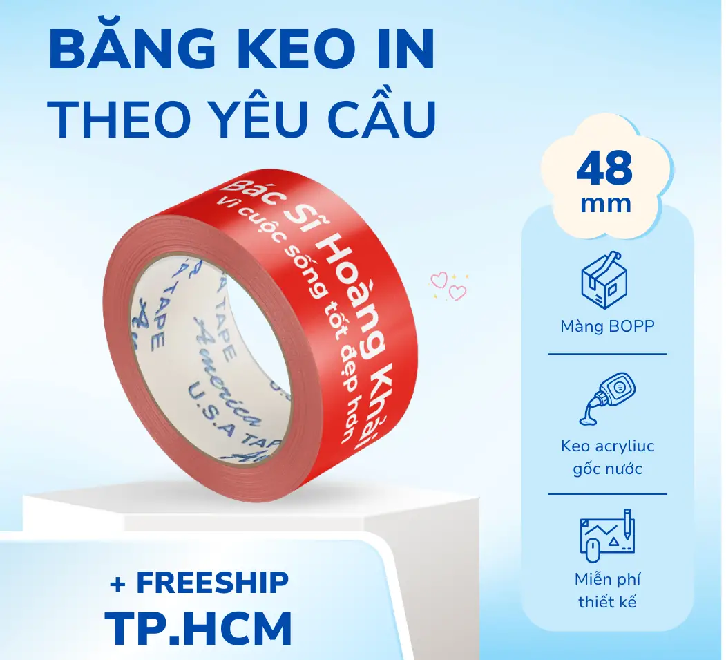 <strong><strong><strong>Băng keo in logo</strong></strong></strong> – Công cụ marketing sáng tạo giúp nâng tầm thương hiệu trong thế giới kinh doanh hiện đại