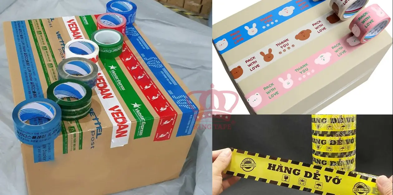 Băng keo in logo – Công cụ quảng bá sáng tạo giúp thương hiệu nổi bật trên thị trường