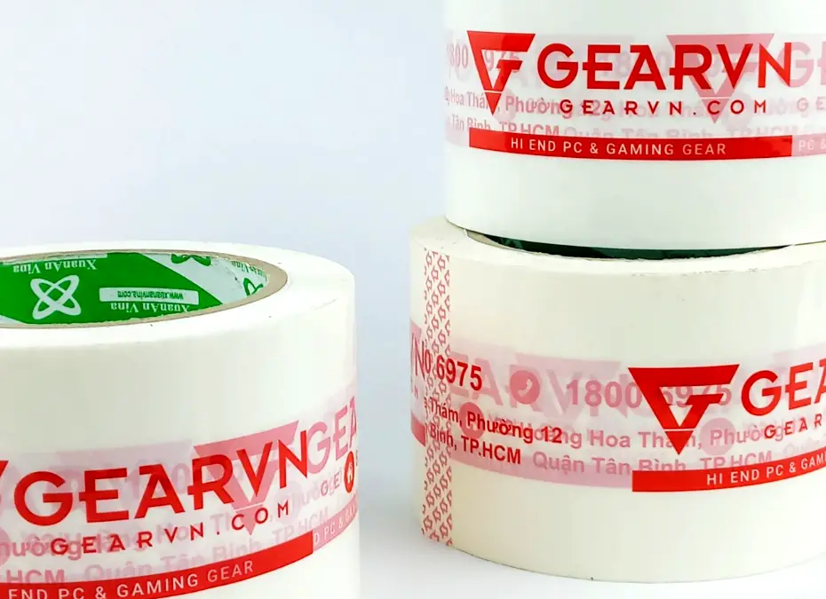 Băng keo in logo - Công cụ quảng cáo sáng tạo nâng tầm thương hiệu của bạn
