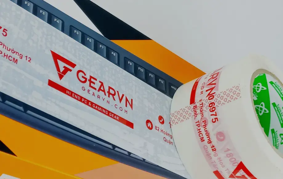 Băng Keo In Logo Số Lượng Ít - Giải Pháp Quảng Bá Thương Hiệu Linh Hoạt Và Tiết Kiệm Chi Phí