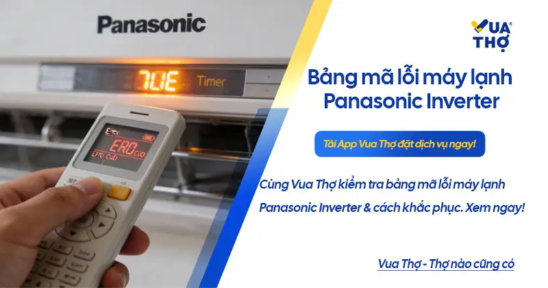 bảng mã lỗi máy lạnh panasonic inverter