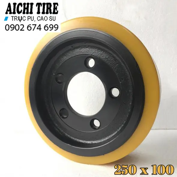 Bánh PU xe nâng điện - Giải pháp tối ưu cho hiệu suất và độ bền của xe nâng