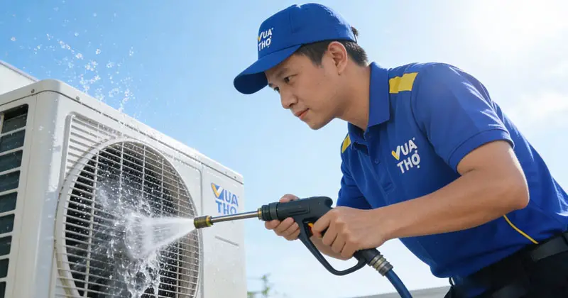 Bảng phân chia thời gian bao lâu vệ sinh máy lạnh 1 lần cho từng môi trường sống khác nhau.