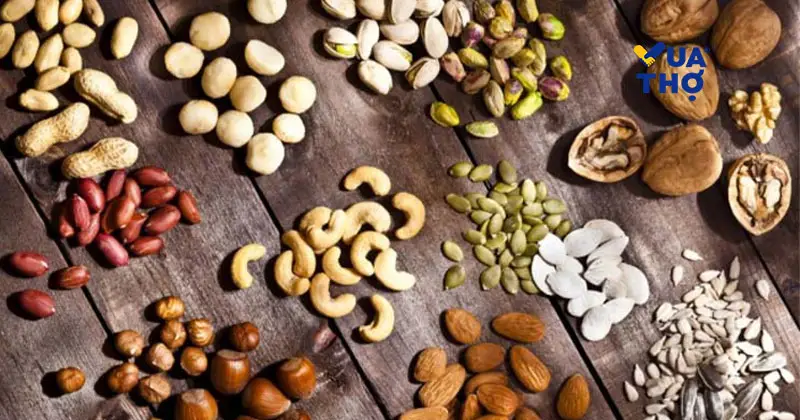 các loại hạt ngày tết ăn không lo bị tăng cân