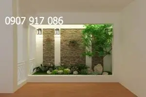 Cách bố trí giếng trời