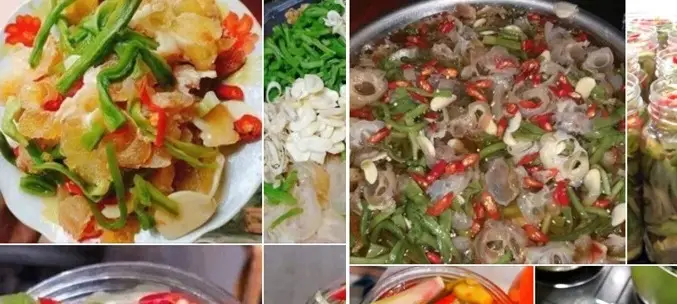 Cách làm gân bò ngâm rau tiến vua Cách làm gân bò ngâm rau tiến vua