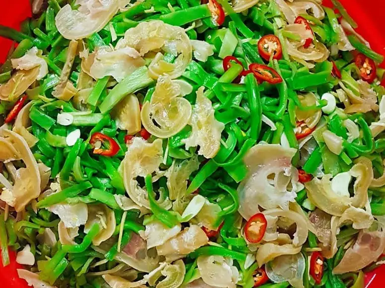 Cách làm gân bò ngâm rau tiến vua Cách làm gân bò ngâm rau tiến vua