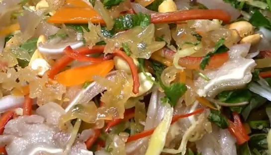 Cách làm nộm hoa chuối tai lợn Cách làm nộm hoa chuối tai lợn