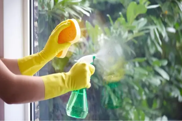 Cách làm sạch kính nhà cao tầng nhanh chóng và an toàn