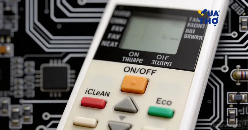 hướng dẫn chi tiết c&aacute;c chế độ tr&ecirc;n điều khiển điều h&ograve;a nagakawa