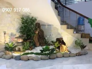 Cách trang trí tiểu cảnh dưới gầm cầu thang - Biến hóa không gian sống sáng tạo và gần gũi thiên nhiên