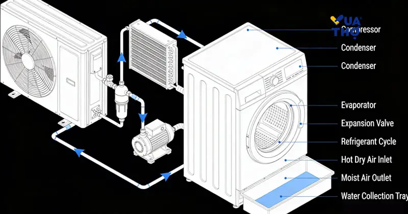 công nghệ sấy heatpump