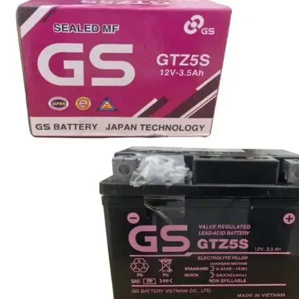 Địa chỉ cung cấp bình ắc quy GS xe máy giá rẻ chính hãng tại hà Nội