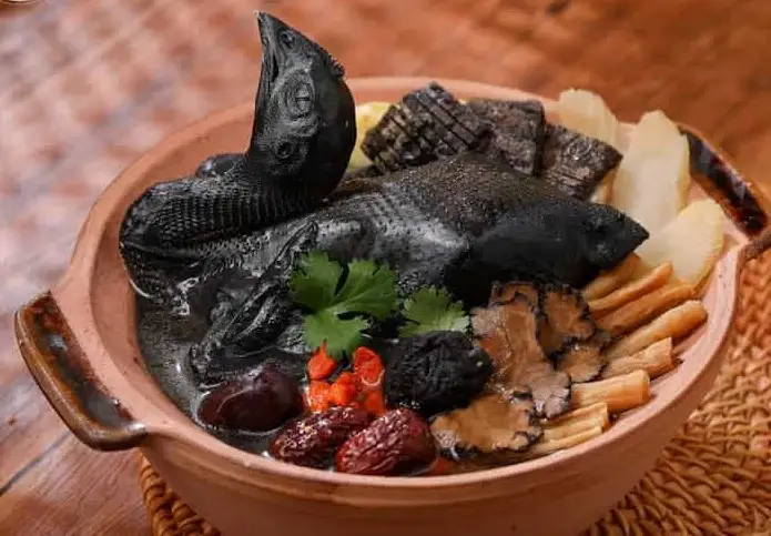 Gà ác tiềm thuốc bắc