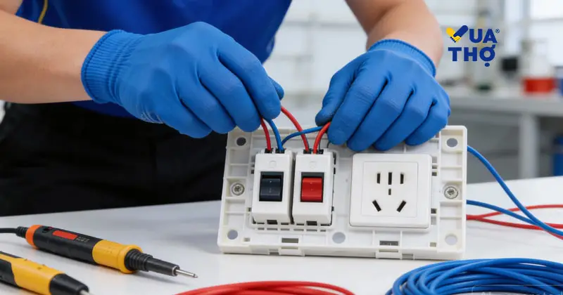 Những lưu ý an toàn cháy nổ và lỗi thường gặp khi đấu bảng điện.