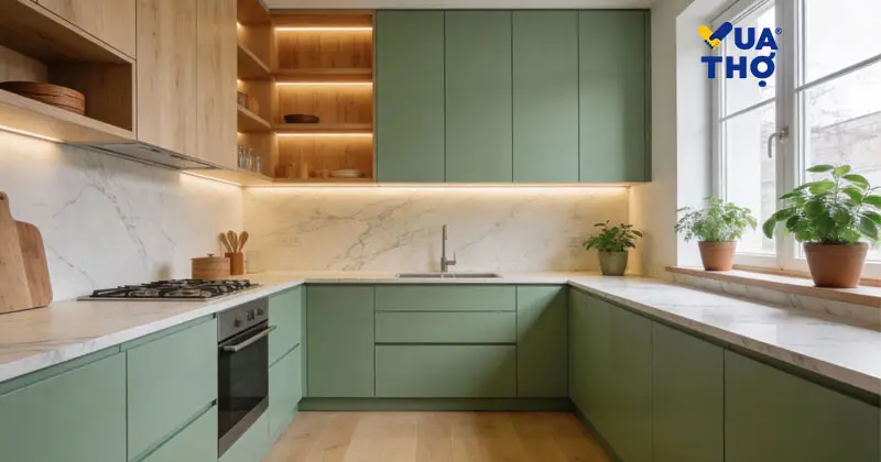 hướng bếp theo tuổi vợ hay chồng phong thủy 2026