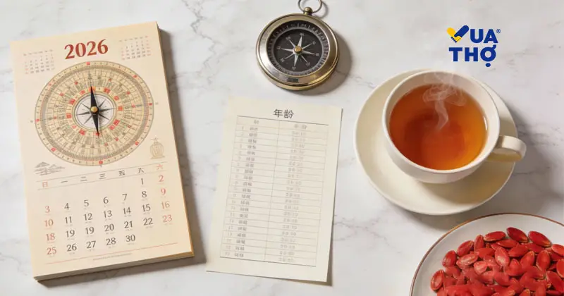 C&aacute;ch chọn tuổi x&ocirc;ng đất 2026 B&iacute;nh Ngọ dựa tr&ecirc;n ngũ h&agrave;nh v&agrave; tam hợp.