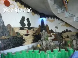 Hòn non bộ dưới cầu thang – Nghệ Thuật Độc Đáo Tăng Vẻ Đẹp Cho Không Gian Nội Thất