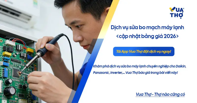 Dịch vụ sửa bo máy lạnh chuyên nghiệp và uy tín.