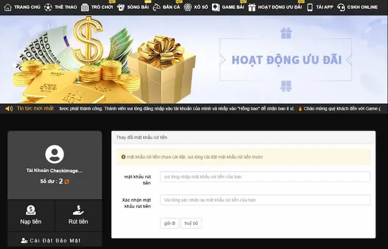 Hướng dẫn Rút Tiền nhà cái VND88 - Những điều bạn cần biết để thực hiện thành công Hướng dẫn Rút Tiền nhà cái VND88 - Những điều bạn cần biết để thực hiện thành công