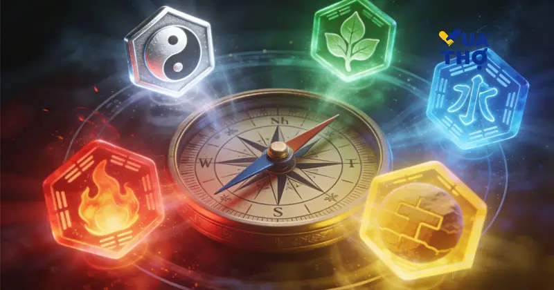 X&aacute;c định hướng xuất h&agrave;nh theo mệnh để đ&oacute;n vượng kh&iacute; năm B&iacute;nh Ngọ 2026.