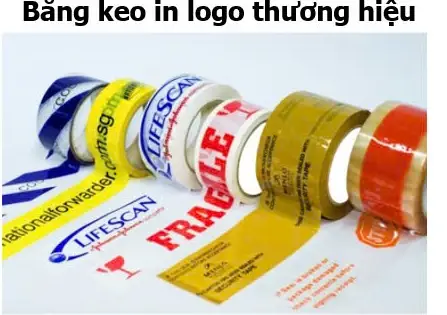 In băng keo logo - Nghệ Thuật Truyền Thông Thương Hiệu Đột Phá Nhờ Công Nghệ In Hiện Đại
