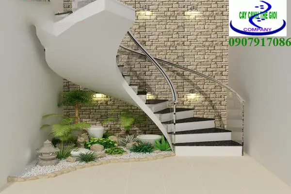 mẫu tiểu cảnh khô cầu thang đẹp Khám phá các mẫu tiểu cảnh khô cầu thang đẹp - Nâng tầm không gian sống sáng tạo và thẩm mỹ