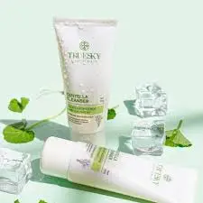 Gel rửa mặt cho da mụn Truesky Centella Cleanser chiết suất rau má 50g |  Shopee Việt Nam