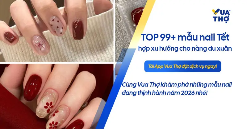 mẫu nail tết 2026