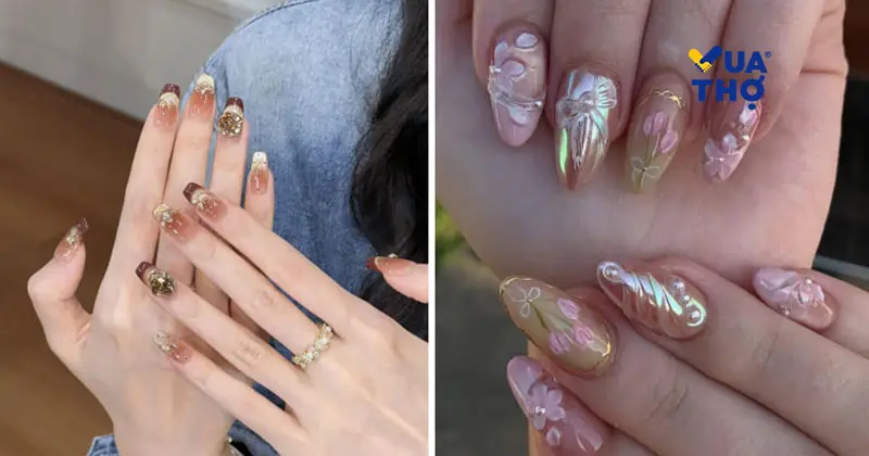 mẫu nail tết 2026 mới