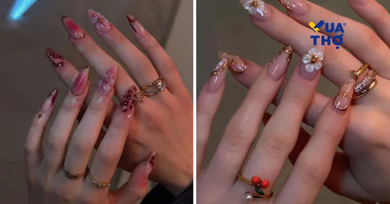 mẫu nail tết 2026