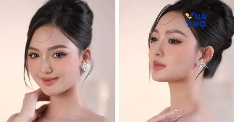 layout makeup tone hàn quốc