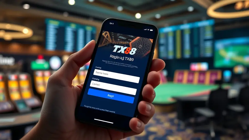 Bước Đăng Ký TX88 – Đặt nền tảng cho trải nghiệm đỉnh cao