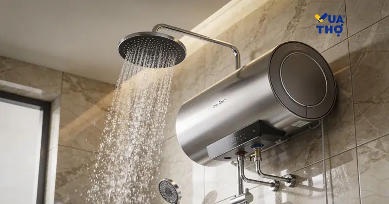 hoàn thiện máy nước nóng tại nhà