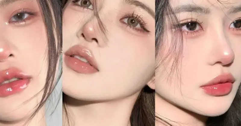 layout makeup đi tiệc tất ni&ecirc;n tone đỏ rượu