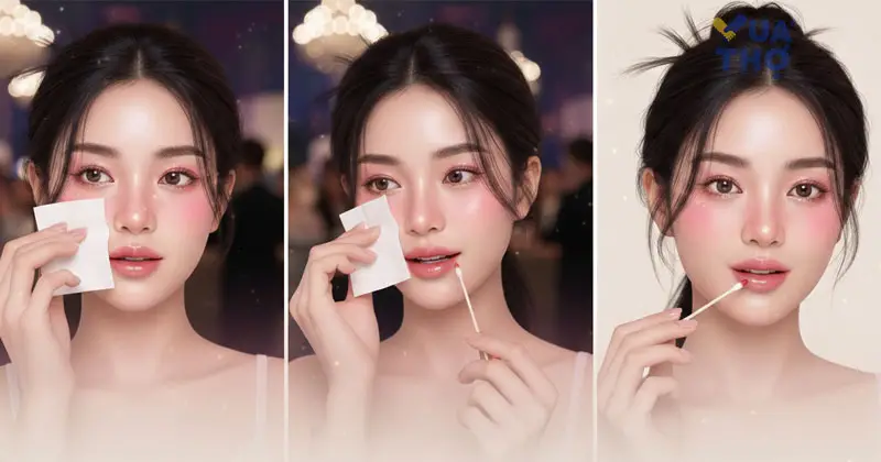 layout makeup đi dự tiệc tất ni&ecirc;n & c&aacute;ch chữa ch&aacute;y