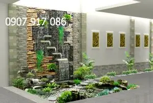 Mẫu tiểu cảnh giếng trời đẹp – Tối ưu không gian sống hòa quyện thiên nhiên