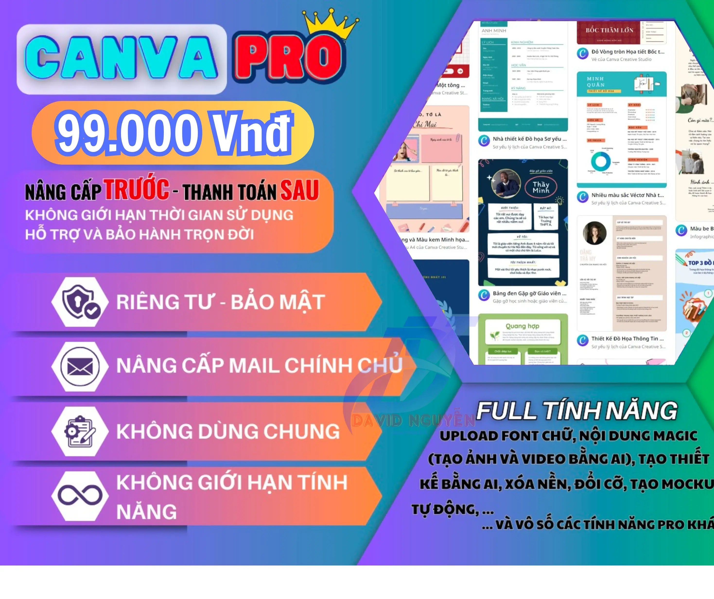 Mua Canva Pro giá rẻ vĩnh viễn - Khám Phá Cách Tiết Kiệm Chi Phí Thiết Kế