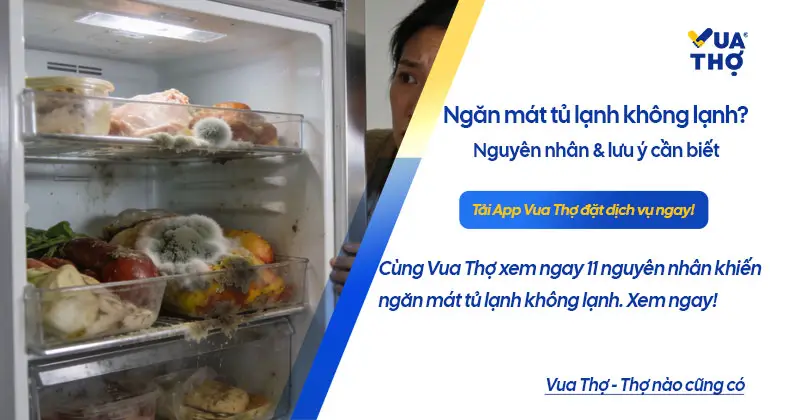 nguy&ecirc;n nh&acirc;n ngăn m&aacute;t tủ lạnh kh&ocirc;ng lạnh