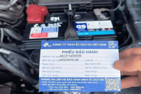 Ngọc Liêm - đại lý cung cấp bình acquy GS chính hãng, giao hành cực nhanh