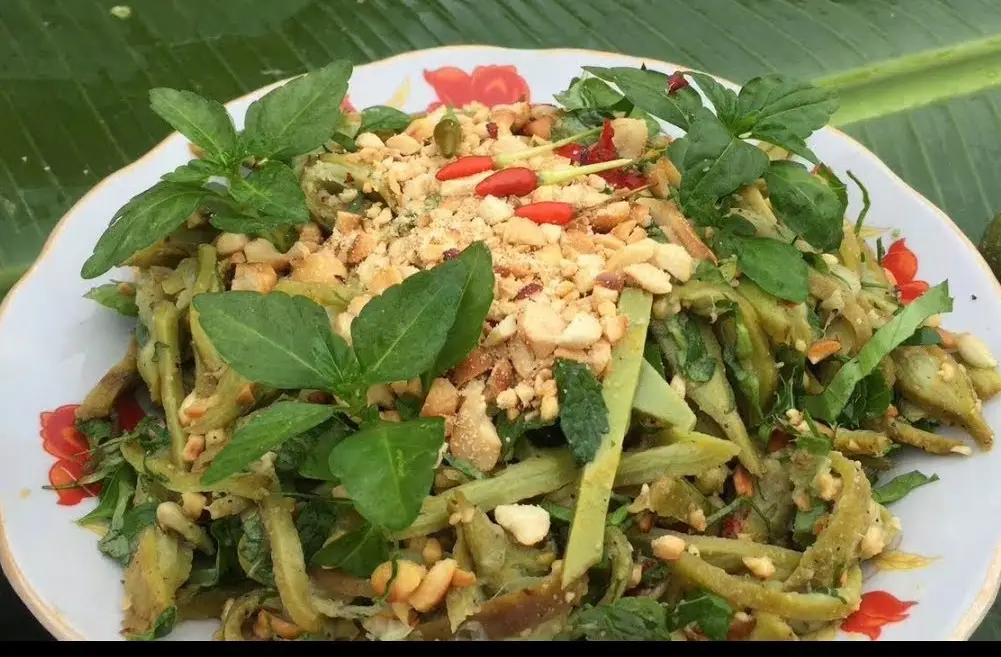 Món ăn lạ miệng từ quả núc nác Tây Bắc Món ăn lạ miệng từ quả núc nác Tây Bắc