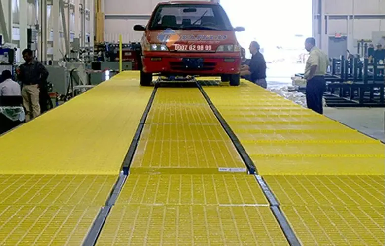 Sàn Grating Composite Chống Trượt Giải Pháp An Toàn cho Các Công Trình