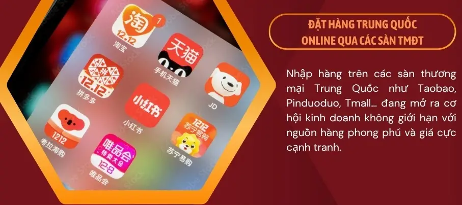 Sử dụng công nghệ trong việc đánh hàng Trung Quốc