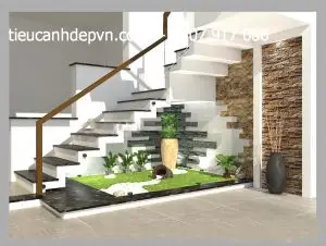 Thiết Kế Tiểu Cảnh Gầm Cầu Thang - Sáng Tạo Không Giới Hạn Đem Đến Không Gian Sống Đẹp Mê Ly